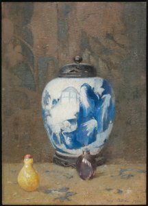 Stilleven, Chinese vaas, 1922